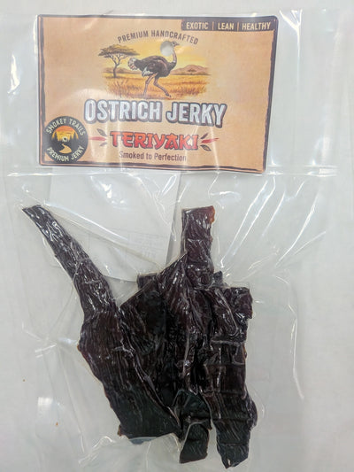 Ostrich Jerky Teriyaki 2oz