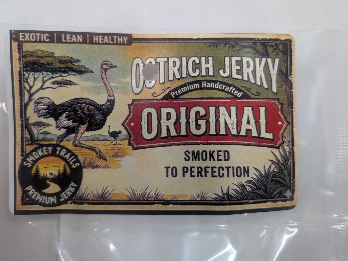 Ostrich Jerky Original 2oz