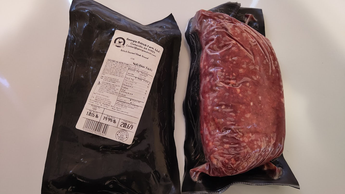 Ostrich Gourmet Ground