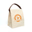 Canvas Lunch Bag — Georgia Ostrich Farm Logo Insulated Lunch Tote with Strap