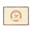 Georgia Ostrich Farm Logo Woven Throw Blanket