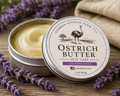 Ostrich Butter Moisturizing Cream Lavender 2oz
